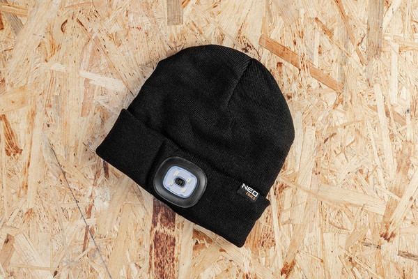 Изображение товара Шапка Neo Tools 81-621 (с фонариком)