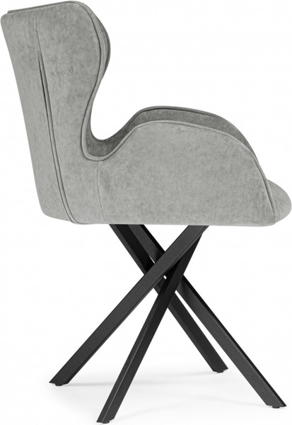 Изображение товара Стул Woodville Карлайл (антрацитовый/черный)