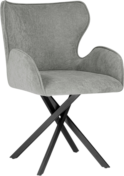 Изображение товара Стул Woodville Карлайл (антрацитовый/черный)