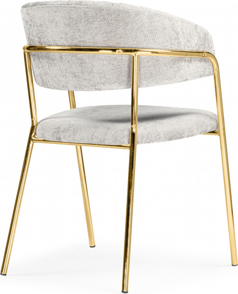 Изображение товара Стул Woodville Kamelia (светло-серый/золотистый)