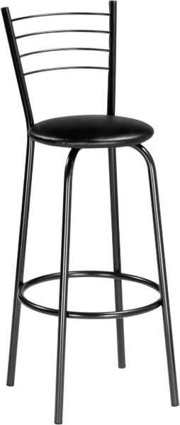 Изображение товара Стул барный Woodville Sadov (черный/темный мусс)