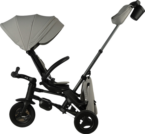 Изображение товара Трехколесный велосипед с ручкой QPlay Sprinter Sl / S700-17 (серый/графитовый)