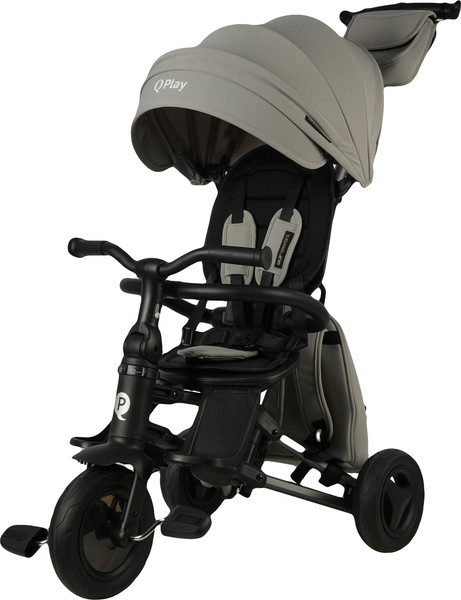 Изображение товара Трехколесный велосипед с ручкой QPlay Sprinter Sl / S700-17 (серый/графитовый)
