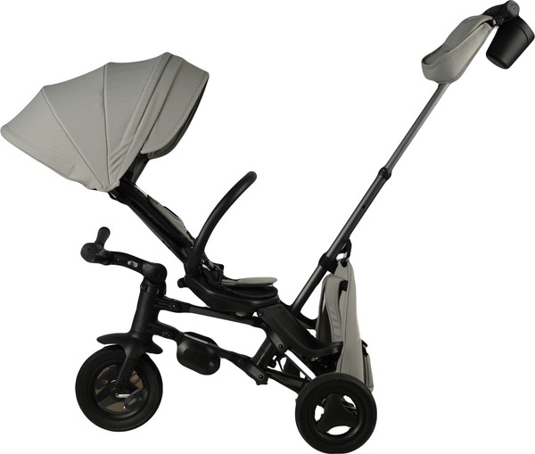 Изображение товара Трехколесный велосипед с ручкой QPlay Sprinter Sl / S700-17 (серый/графитовый)