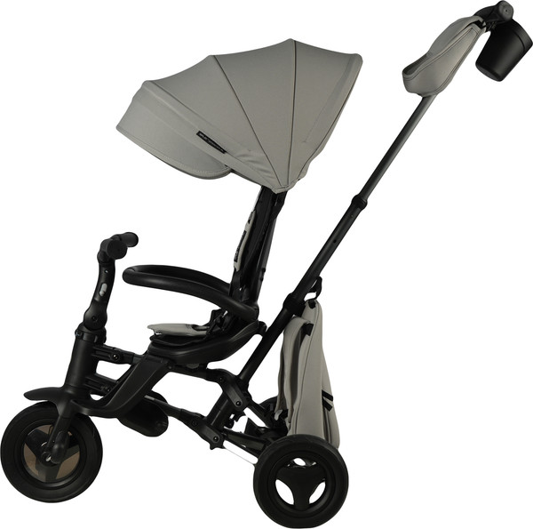 Изображение товара Трехколесный велосипед с ручкой QPlay Sprinter Sl / S700-17 (серый/графитовый)