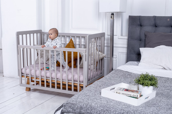 Изображение товара Детская кроватка Sweet Baby Palladio New (кашемир/натуральный, с маятником)