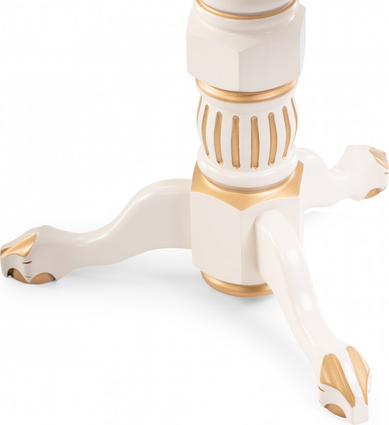 Изображение товара Журнальный столик Woodville Бернард (крем/золотая патина)