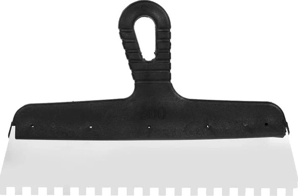 Изображение товара Шпатель Korvus Малярный зубчатый 300мм (зуб 8x8мм)