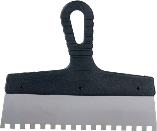 Изображение товара Шпатель Korvus Малярный зубчатый 250мм (зуб 6x6мм)