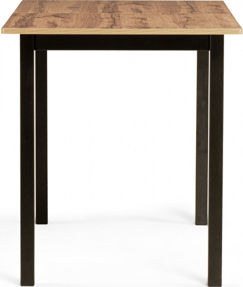 Изображение товара Обеденный стол Woodville Аркон 110/130x68x75 (дуб вотан/черный)