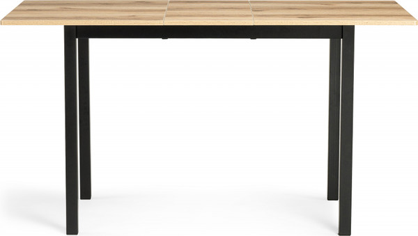 Изображение товара Обеденный стол Woodville Аркон 110/130x68х75 (делано/черный)