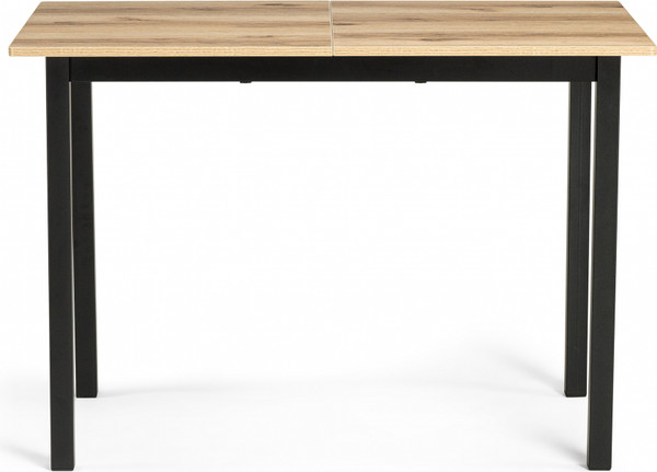 Изображение товара Обеденный стол Woodville Аркон 110/130x68х75 (делано/черный)