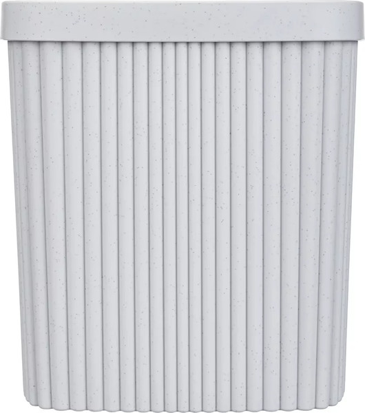 Изображение товара Контейнер для мусора Econova Velvet 435204438 (светло-серый флэк)