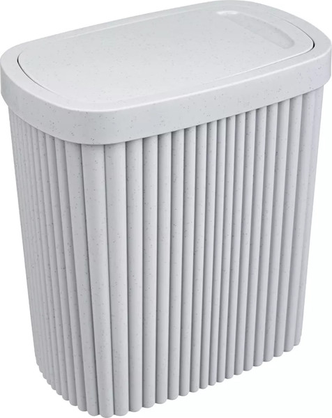 Изображение товара Контейнер для мусора Econova Velvet 435204438 (светло-серый флэк)