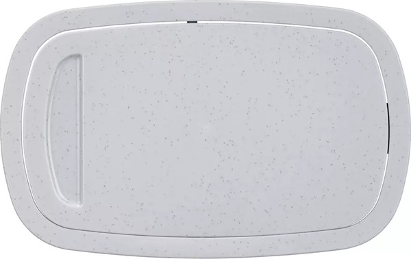 Изображение товара Контейнер для мусора Econova Velvet 435204438 (светло-серый флэк)