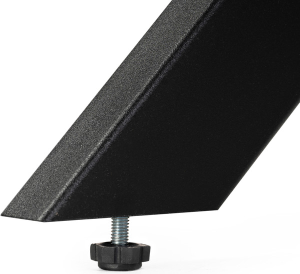 Изображение товара Обеденный стол Notta Вилли 140/200х80х75 (черный мрамор/черный )