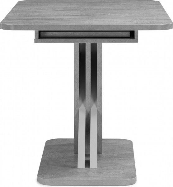 Изображение товара Обеденный стол Woodville Аврора (цемент светлый/белый)