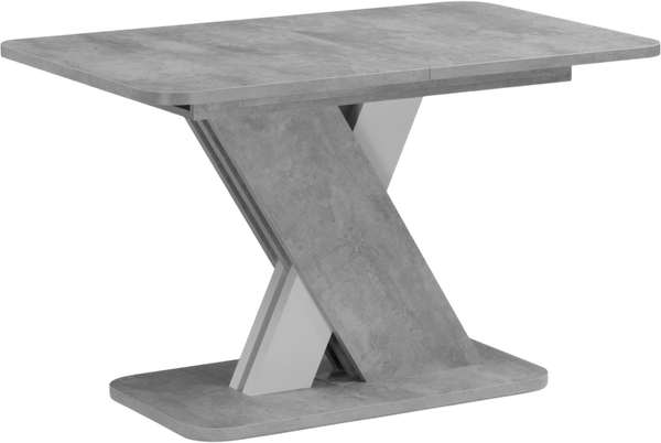 Изображение товара Обеденный стол Woodville Аврора (цемент светлый/белый)