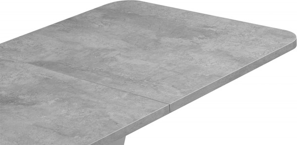 Изображение товара Обеденный стол Woodville Аврора (цемент светлый/белый)