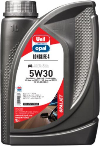 Изображение товара Моторное масло Unil Opajet longLife 4 5W30 / 110032/12 (1л)