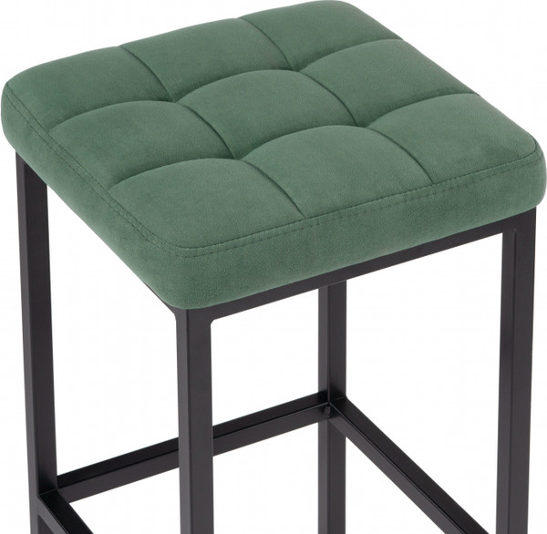 Изображение товара Табурет барный Woodville Лофт (изумруд/черный матовый)