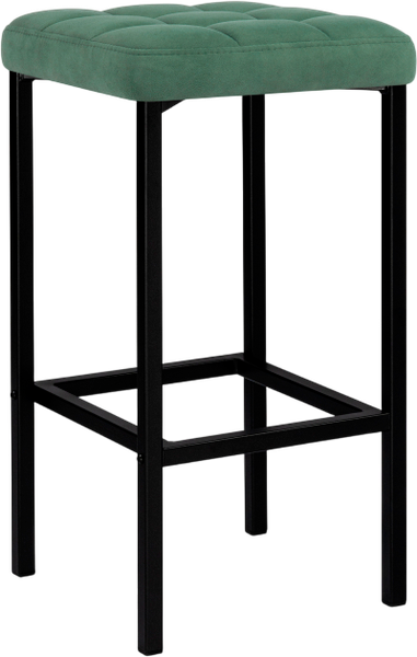 Изображение товара Табурет барный Woodville Лофт (изумруд/черный матовый)