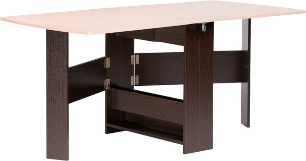 Изображение товара Стол-книга Woodville Клотилд (венге/дуб молочный)