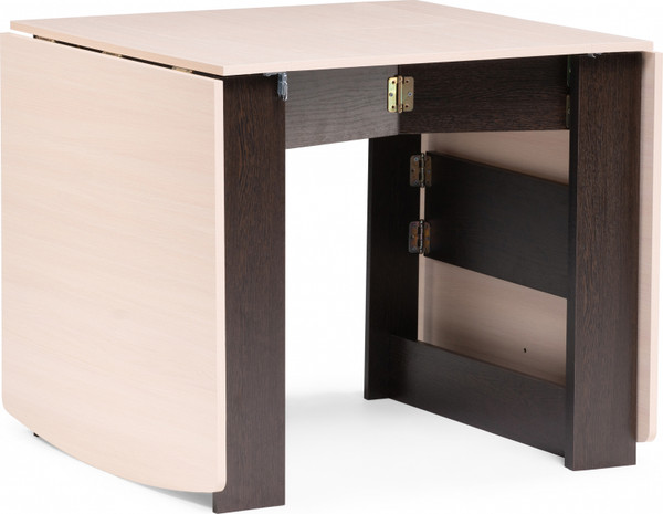 Изображение товара Стол-книга Woodville Клотилд (венге/дуб молочный)