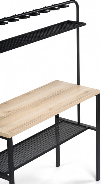 Изображение товара Барный стол Woodville Нари 120х50х171 (делано/черный матовый)