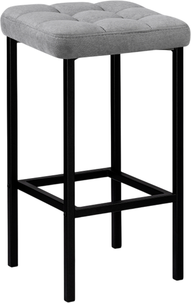 Изображение товара Табурет барный Woodville Лофт (канди грей/черный матовый)