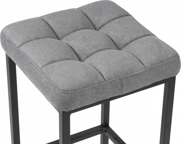 Изображение товара Табурет барный Woodville Лофт (канди грей/черный матовый)