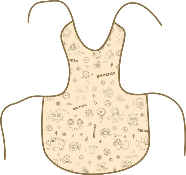 Изображение товара Фартук для творчества Inseense Ins3636fa3 (бежевый)