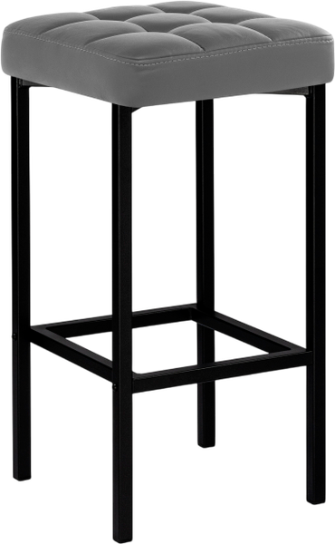 Изображение товара Табурет барный Woodville Лофт (темно-серый/черный матовый)