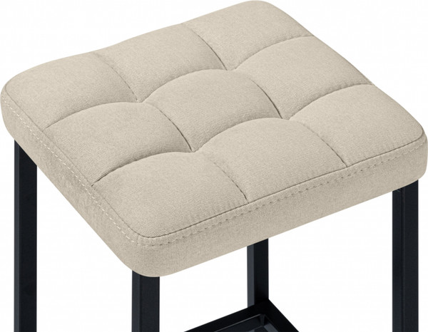 Изображение товара Табурет барный Woodville Лофт (крем/черный матовый)