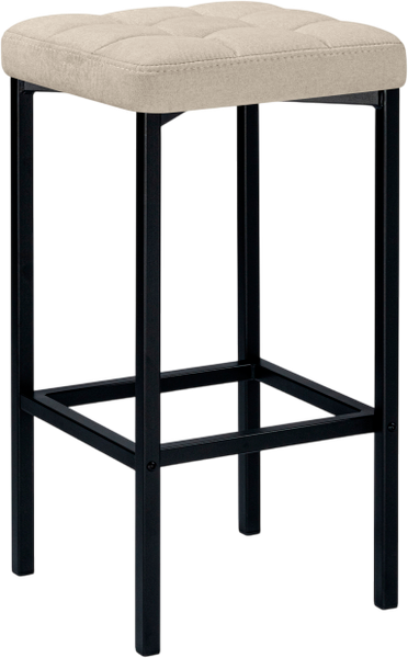 Изображение товара Табурет барный Woodville Лофт (крем/черный матовый)