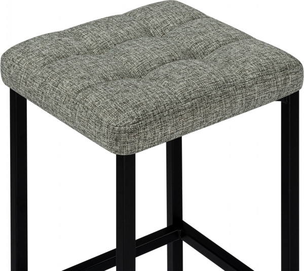 Изображение товара Табурет барный Woodville Лофт (графит/черный матовый)