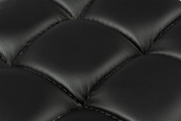 Изображение товара Табурет барный Woodville Лофт (кож.зам. d6/черный матовый)