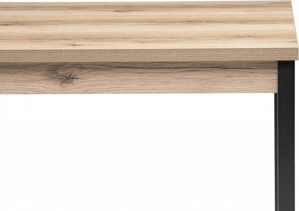 Изображение товара Обеденный стол Woodville Оригон (делано/черный матовый)