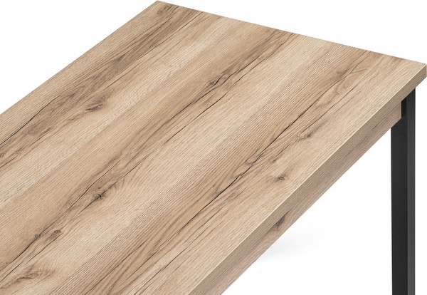 Изображение товара Обеденный стол Woodville Оригон (делано/черный матовый)