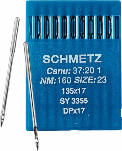 Изображение товара Набор игл для промышленной швейной машины Schmetz DPx17 160 Sch-10 (10шт, универсальные)