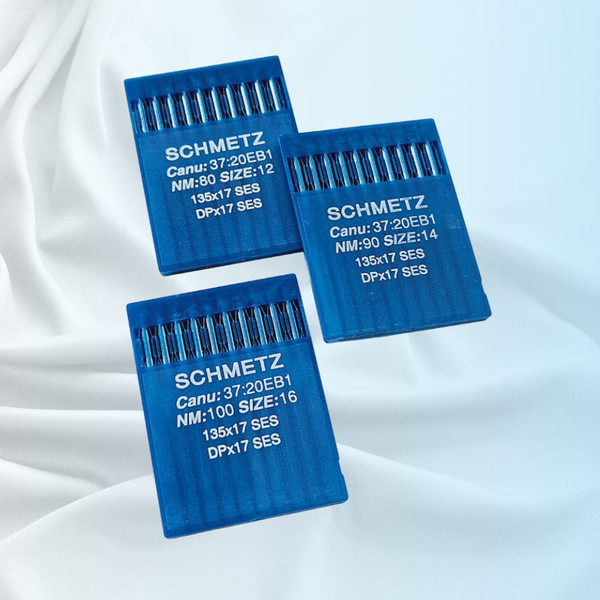 Изображение товара Набор игл для промышленной швейной машины Schmetz DPx17 80 SES Sch-10 (10шт, для трикотажа)