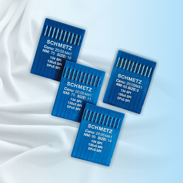 Изображение товара Набор игл для промышленной швейной машины Schmetz DPx5 65 SPI Sch-10 (10шт, для шелка)
