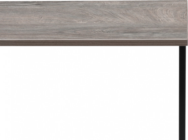 Изображение товара Консольный столик Woodville Феот 80х30х77 (дуб рошелье)