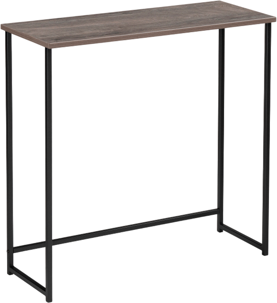 Изображение товара Консольный столик Woodville Феот 80х30х77 (дуб рошелье)