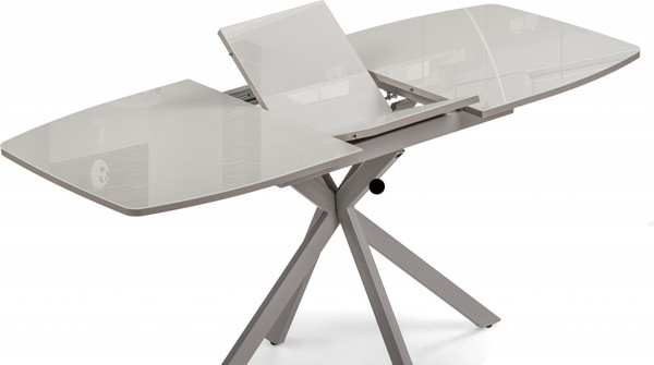 Изображение товара Обеденный стол Woodville Тамаса 120/150х70х76 (латте/капучино)