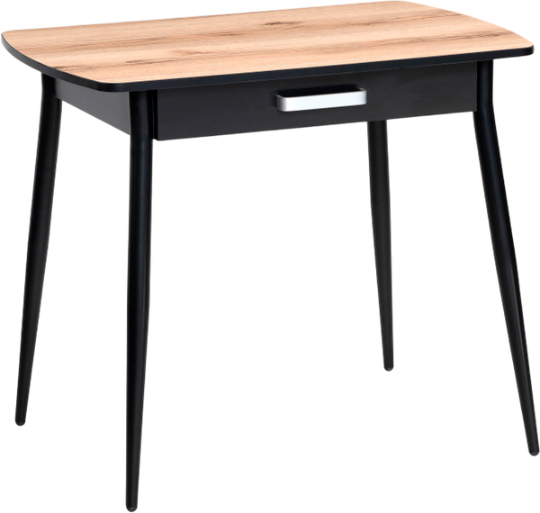 Изображение товара Обеденный стол Woodville Вики 90х60х77 (делано/черный)