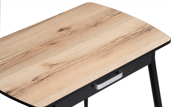 Изображение товара Обеденный стол Woodville Вики 90х60х77 (делано/черный)