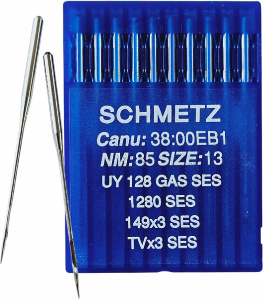 Изображение товара Набор игл для промышленной швейной машины Schmetz UYx128 GAS 85 SES Sch-10 (10шт, для трикотажа)