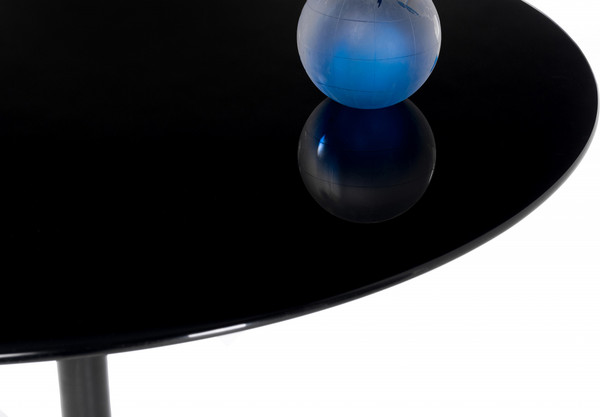 Изображение товара Обеденный стол Woodville Tulip 90 (черный)