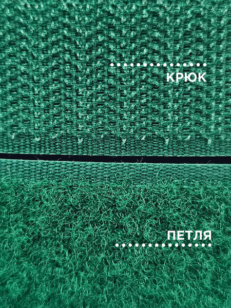 Изображение товара Застежки-липучки для шитья Sentex 25мм №059 / ЛК 25 059-3 (3м, малахитовый)